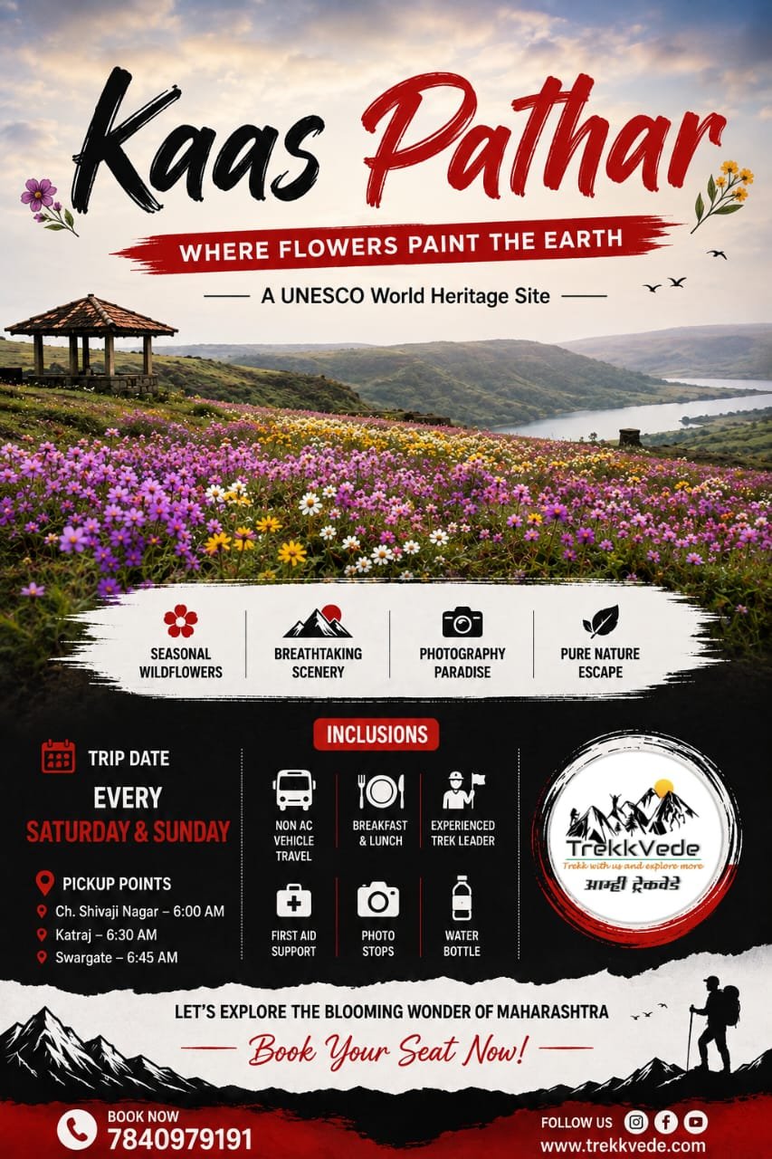 Kass Pathar Trip - weekend trek near Satara
